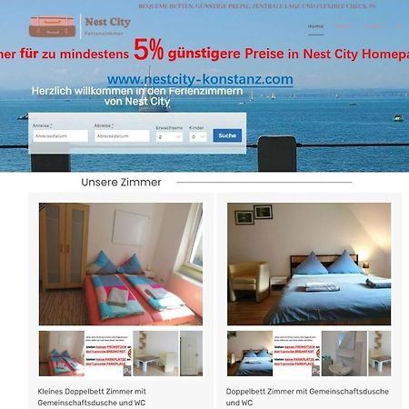 Nest City - Not A Hotel, Private Room With Shared Showers, No Parking, Breakfast, Or Kitchen, Towels Available For A Fee, Check-In 4 Pm To 11 Pm Констанц Екстер'єр фото